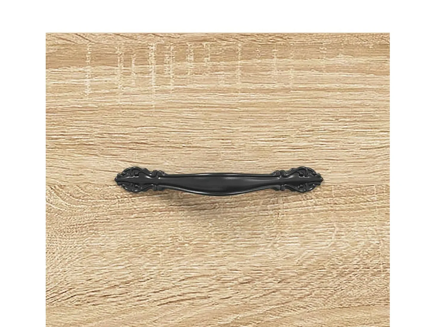 Aparador alto roble Sonoma 69,5x31x115 cm madera de ingeniería