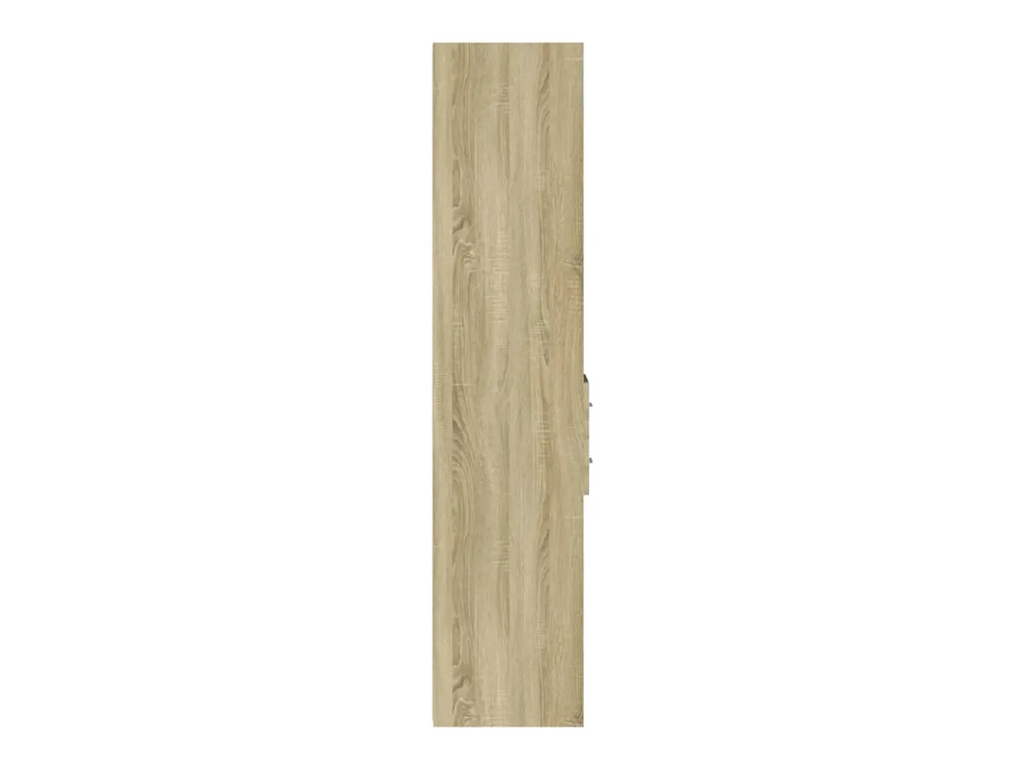 Aparador alto roble Sonoma 30x42,5x185 cm madera de ingeniería