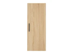 Aparador alto roble Sonoma 34,5x34x180 cm Madera de ingeniería