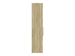 Aparador alto roble Sonoma 40x42,5x185 cm madera de ingeniería
