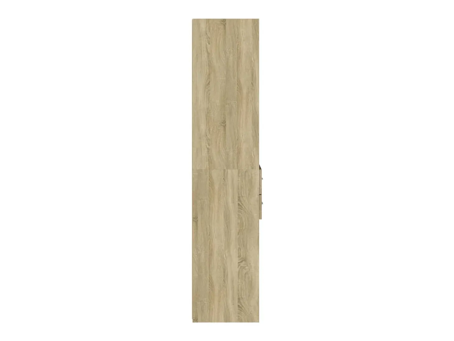 Aparador alto roble Sonoma 40x42,5x185 cm madera de ingeniería