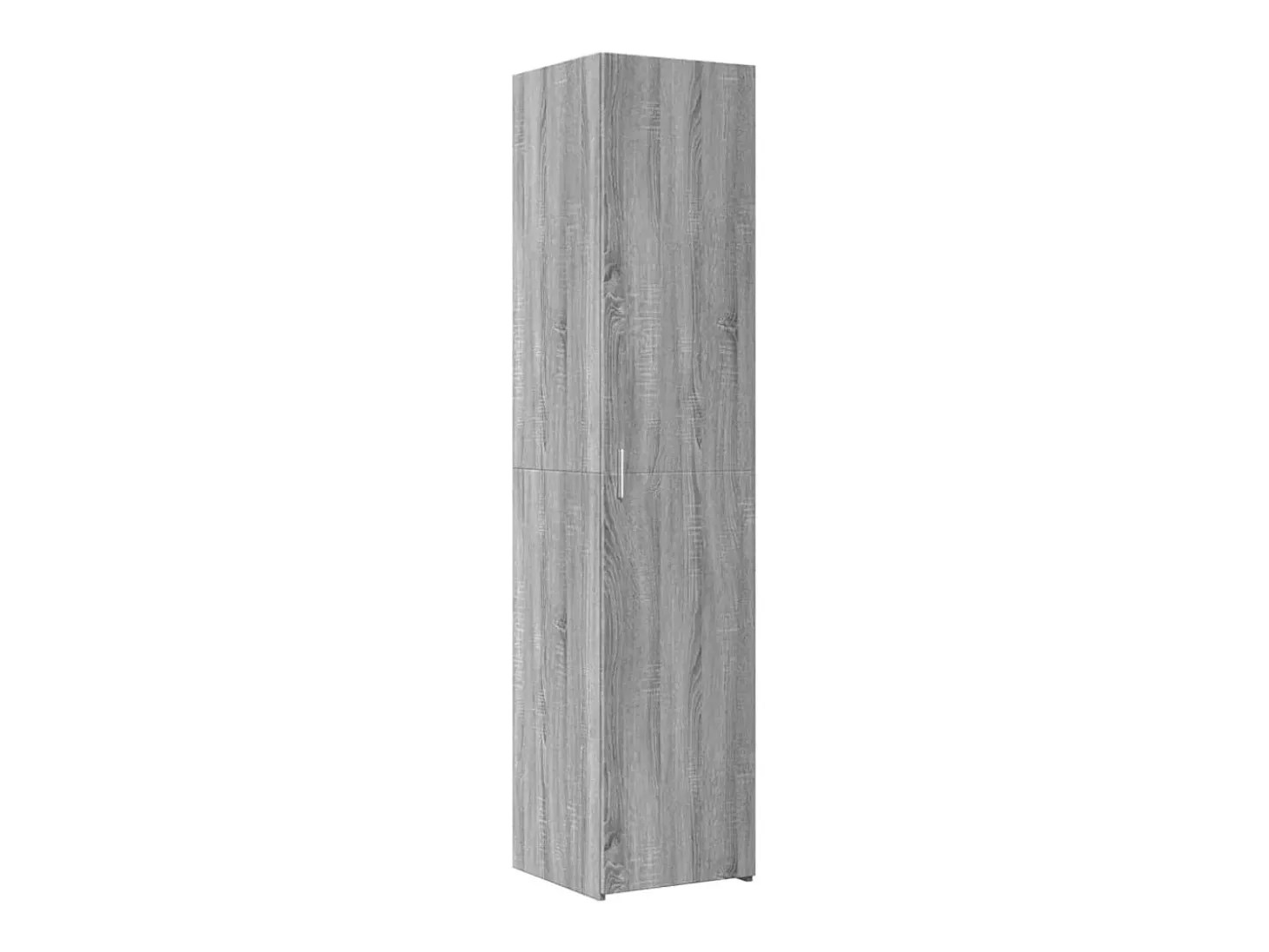Aparador alto Sonoma gris 40x42,5x185 cm madera de ingeniería