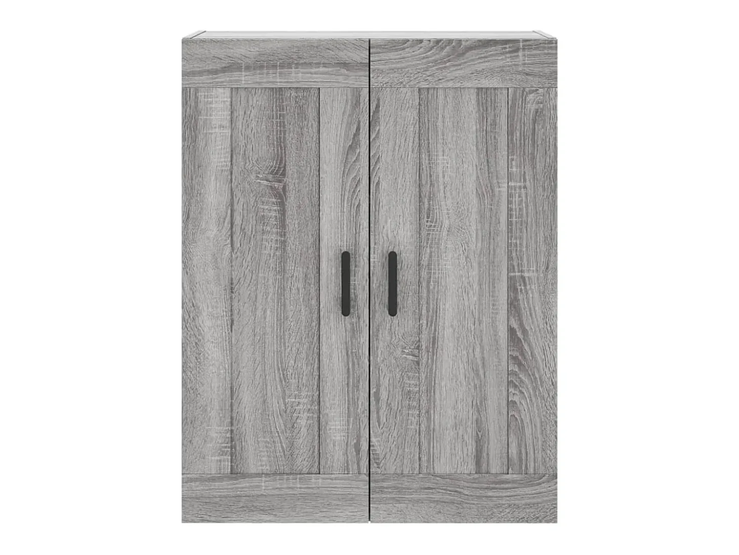 Aparador alto Sonoma gris 69,5x34x180 cm Madera de ingeniería