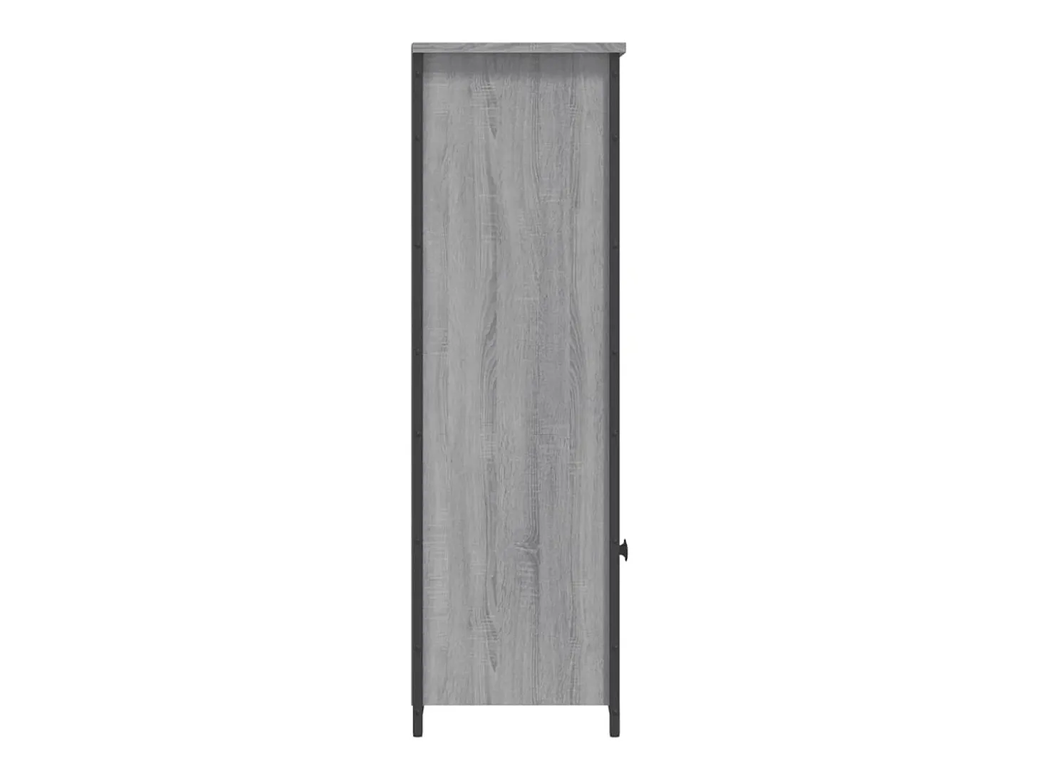 Aparador alto Sonoma gris 62x32x103,5 cm madera de ingeniería