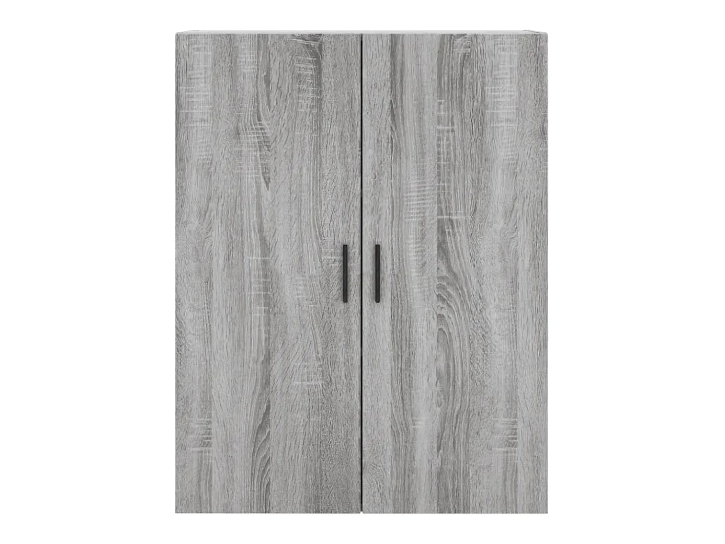 Aparador alto Sonoma gris 69,5x34x180 cm Madera de ingeniería