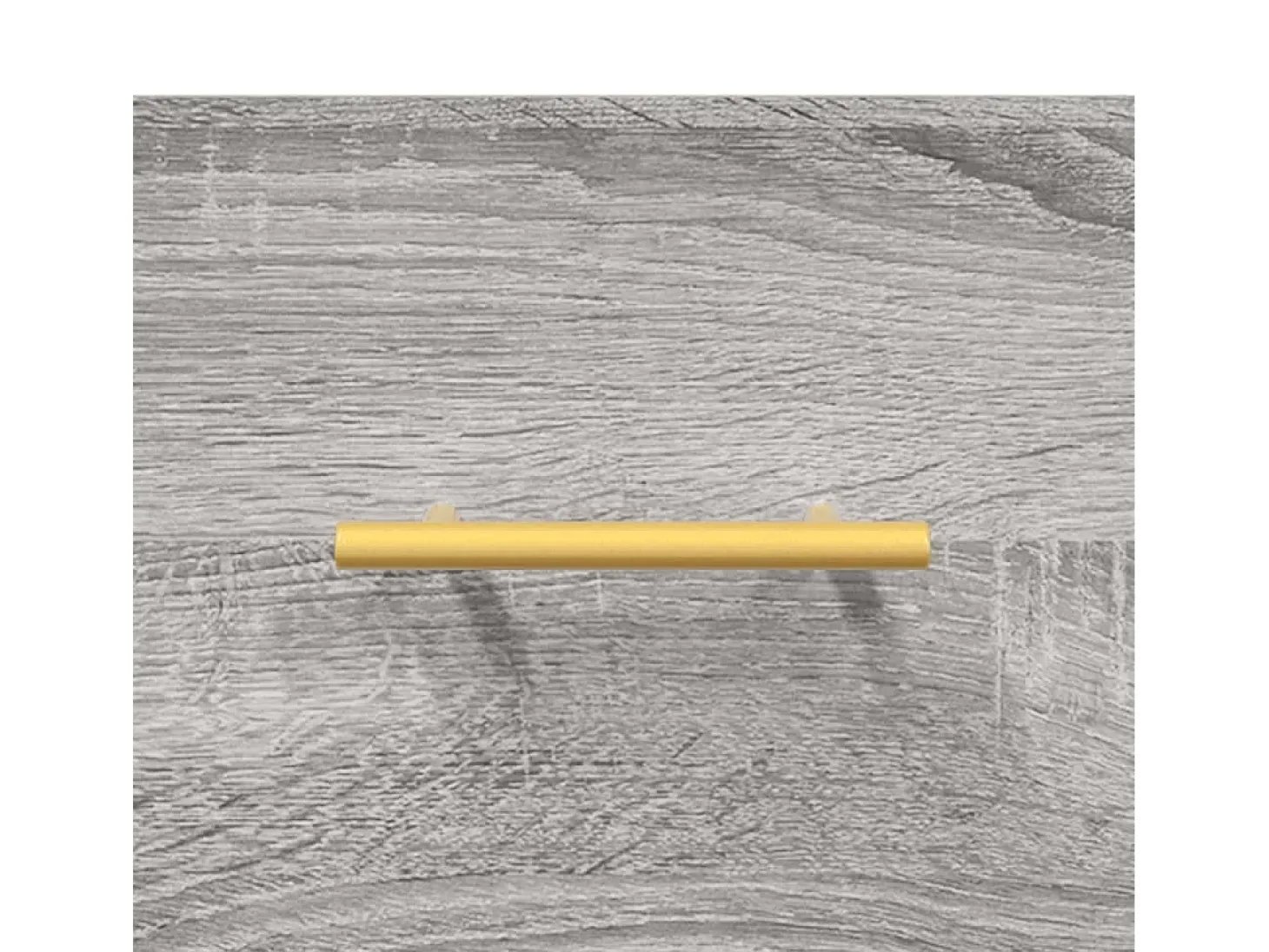 Aparador alto Sonoma gris 69,5x34x180 cm Madera de ingeniería