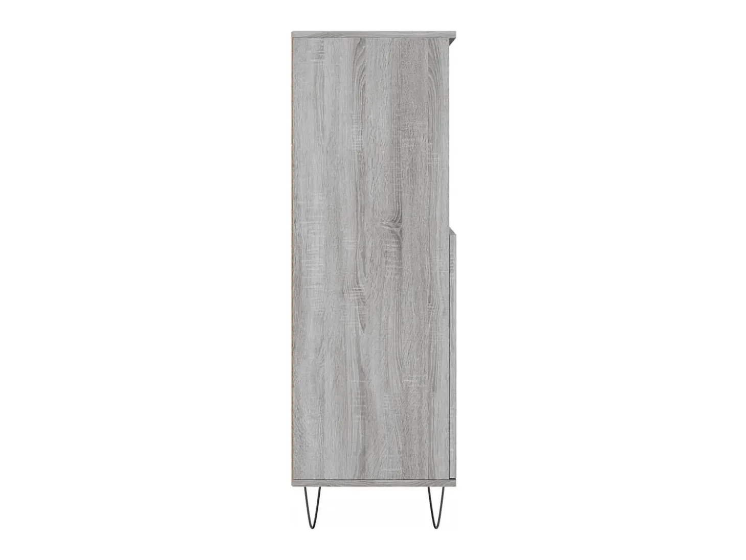 Aparador alto Sonoma gris 60x36x110 cm Madera de ingeniería
