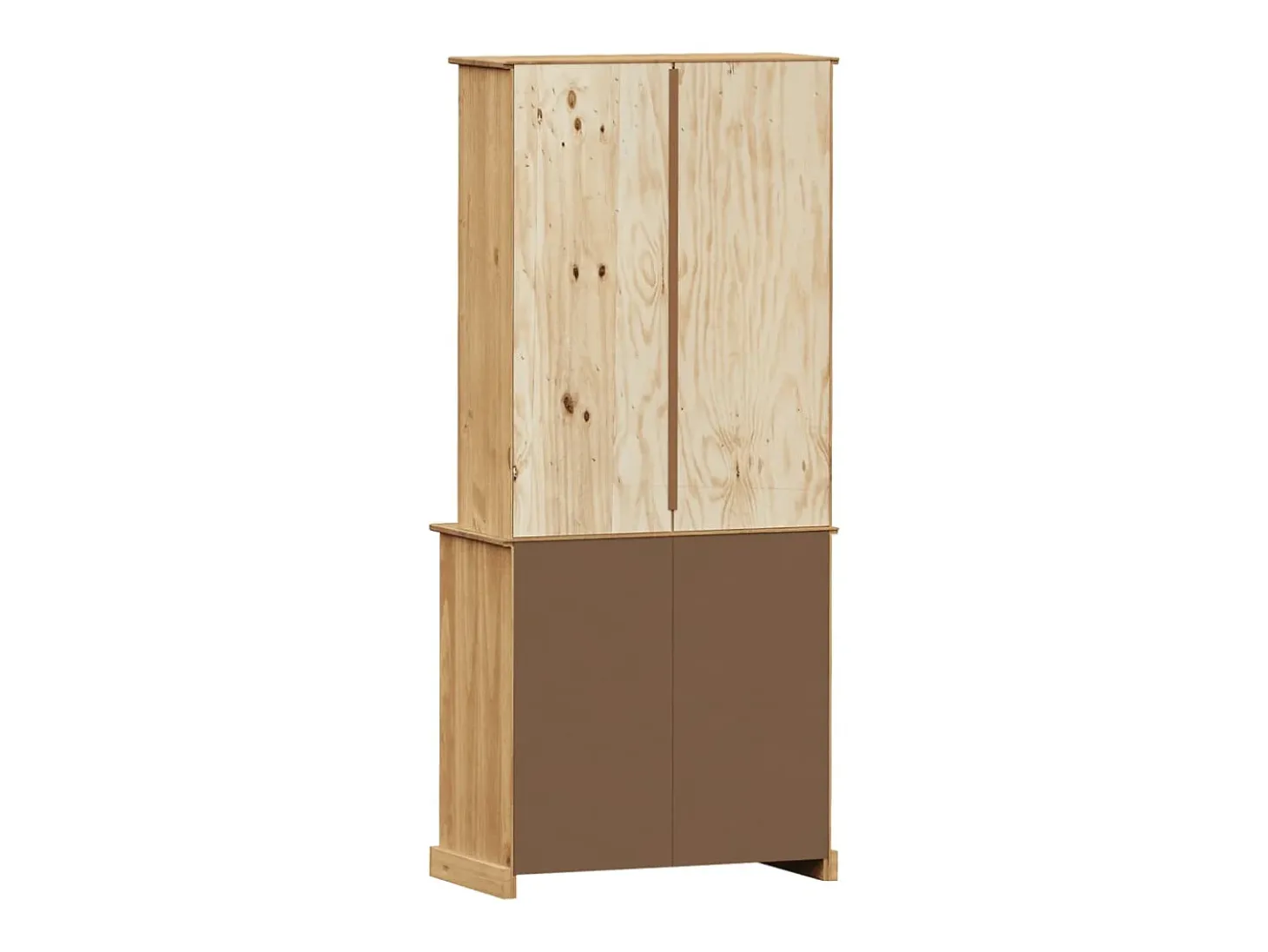 Aparador alto VIGO madera maciza de pino 78x40x175 cm