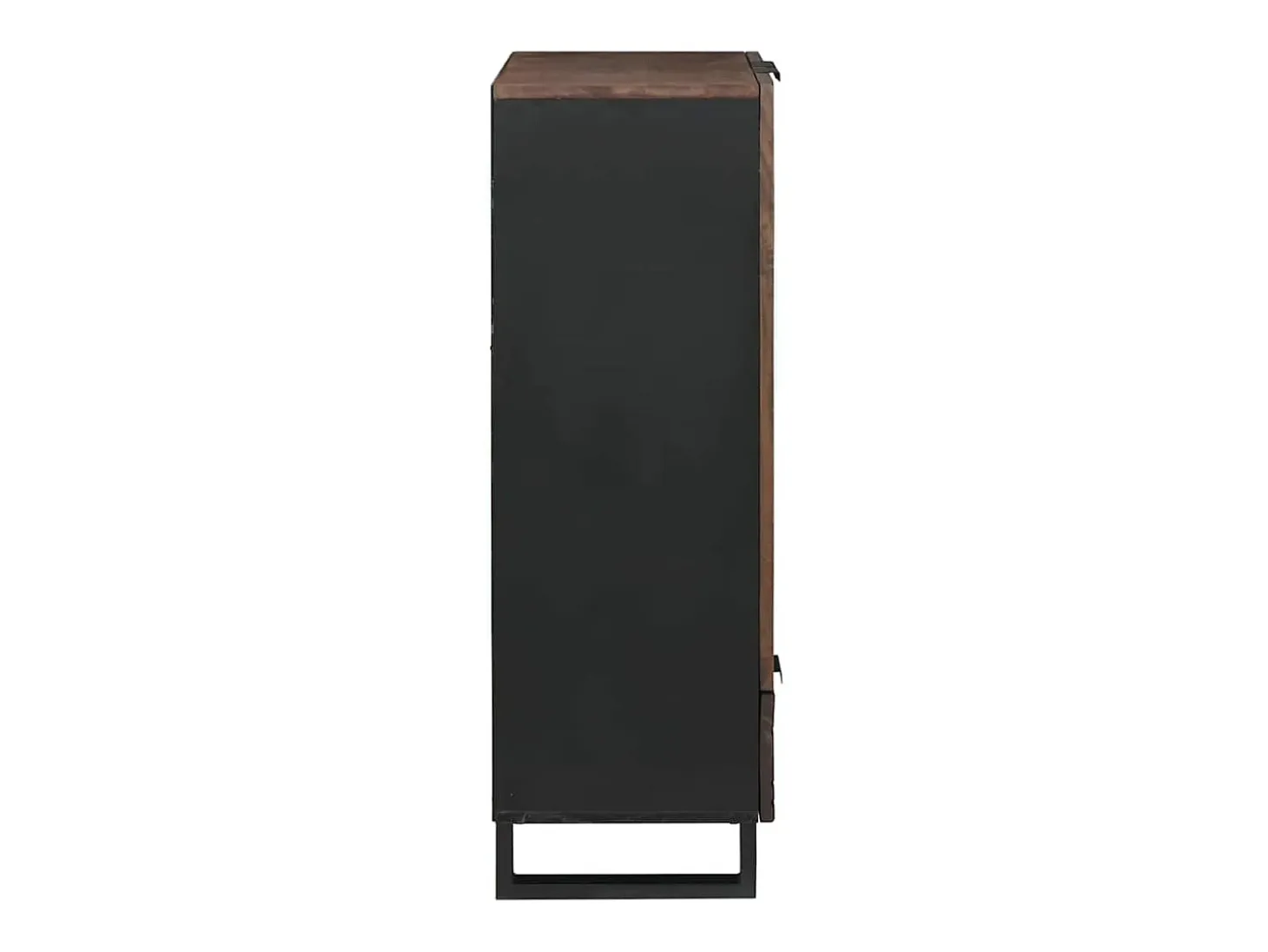 Aparador alto 60x33,5x100 cm en madera maciza de mango