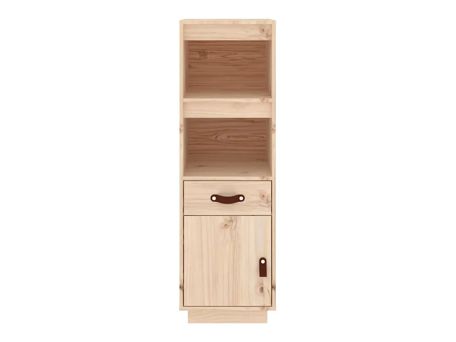 Aparador alto 34x40x108,5 cm Madera maciza de pino