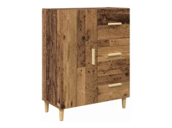 Aparador antiguo de madera 34 x 69,5 x 90 cm Madera de ingeniería