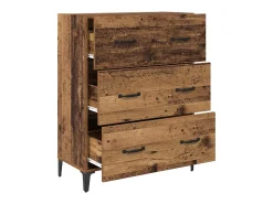 Aparador antiguo de madera 34 x 69,5 x 90 cm Madera de ingeniería