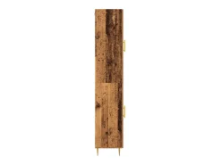 Aparador antiguo de madera 69,5x34x180 cm en madera reconstituida