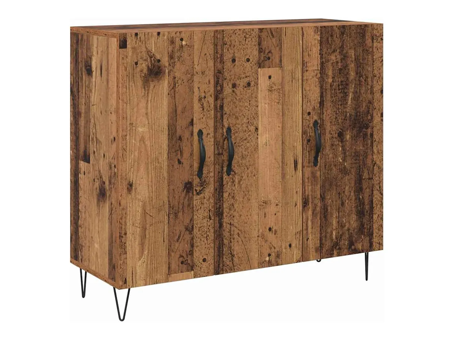 Aparador antiguo de madera 90 x 34 x 80 cm Madera de ingeniería