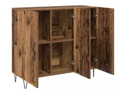 Aparador antiguo de madera 90 x 34 x 80 cm Madera de ingeniería