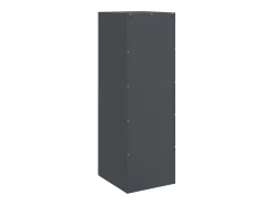 Aparador antracita 34,5x39x107 cm acero