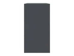 Aparador antracita 99x39x73 cm acero