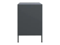 Aparador antracita 68x39x58,5 cm acero laminado en frío