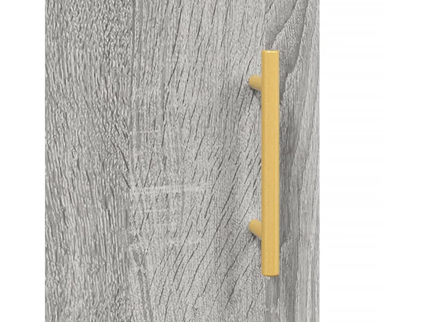 Aparador aparador cómoda armario mueble organizador cocina salón salón alto Sonoma 34,5 x 34 x 180 cm madera contrachapada gris 02_0035217