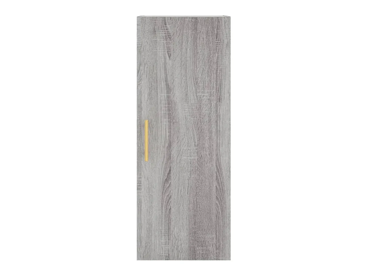 Aparador aparador cómoda armario mueble organizador cocina salón salón alto Sonoma 34,5 x 34 x 180 cm madera contrachapada gris 02_0035217