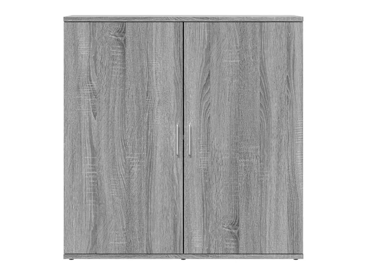 Aparador aparador cómoda armario unidad de almacenamiento organizador cocina salón salón Sonoma 79 x 38 x 80 cm madera contrachapada gris 02_0036527