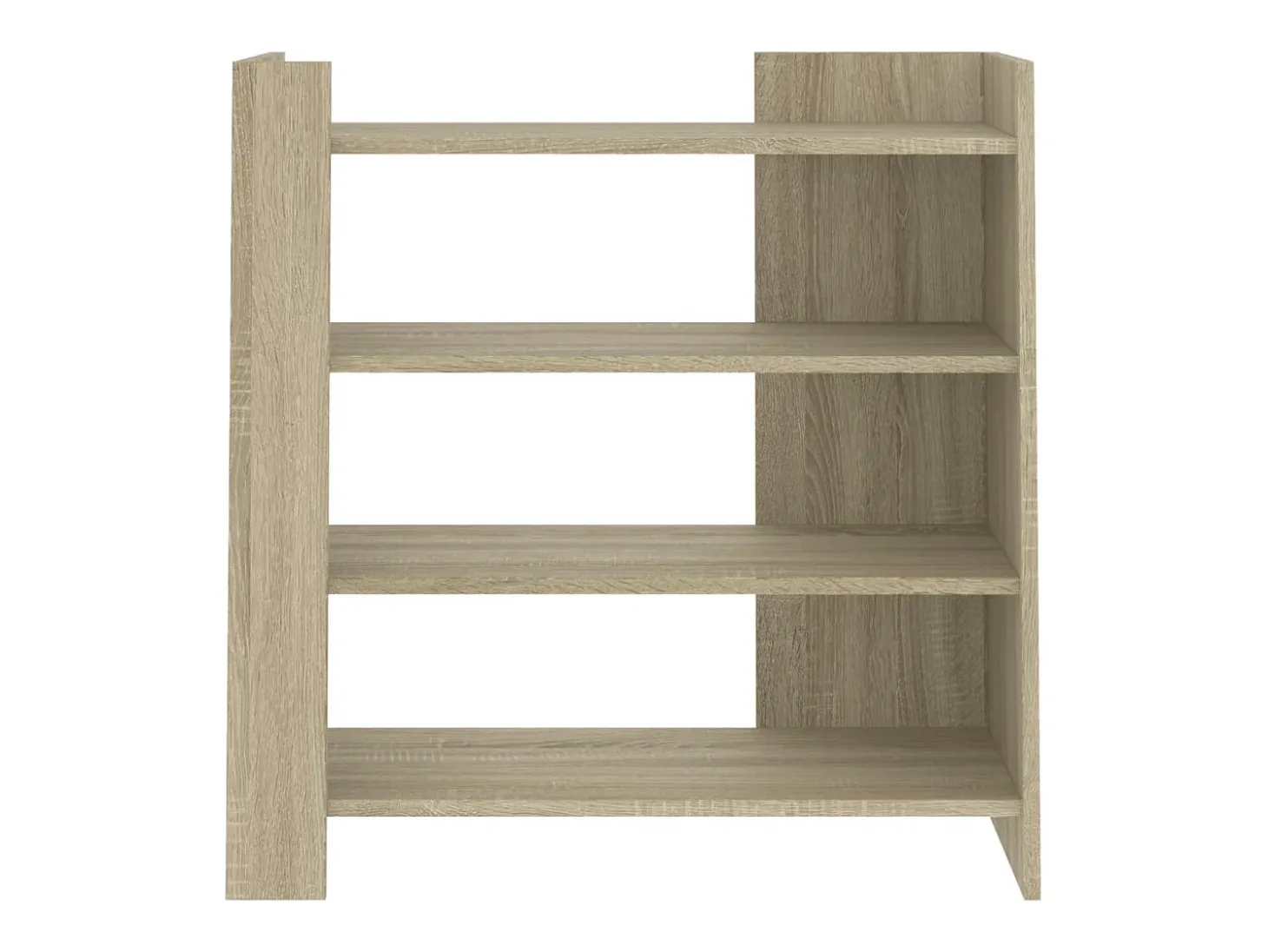 Aparador aparador cómoda armario unidad de almacenamiento organizador cocina salón salón Sonoma 73,5 x 35 x 75 cm madera contrachapada marrón 02_0031709