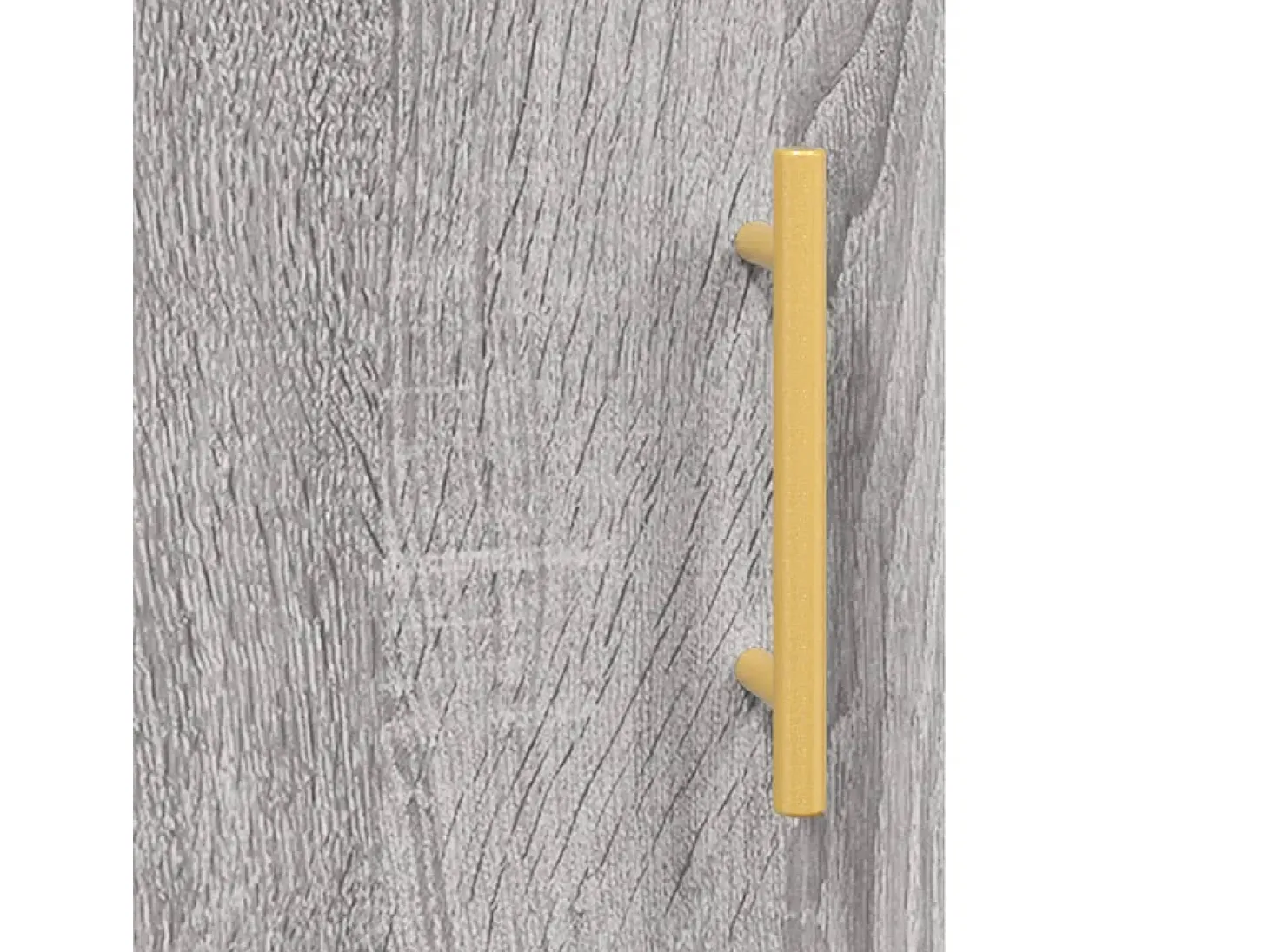 Aparador aparador cómoda armario mueble organizador cocina salón salón alto Sonoma 69,5 x 34 x 180 cm madera contrachapada gris 02_0035603