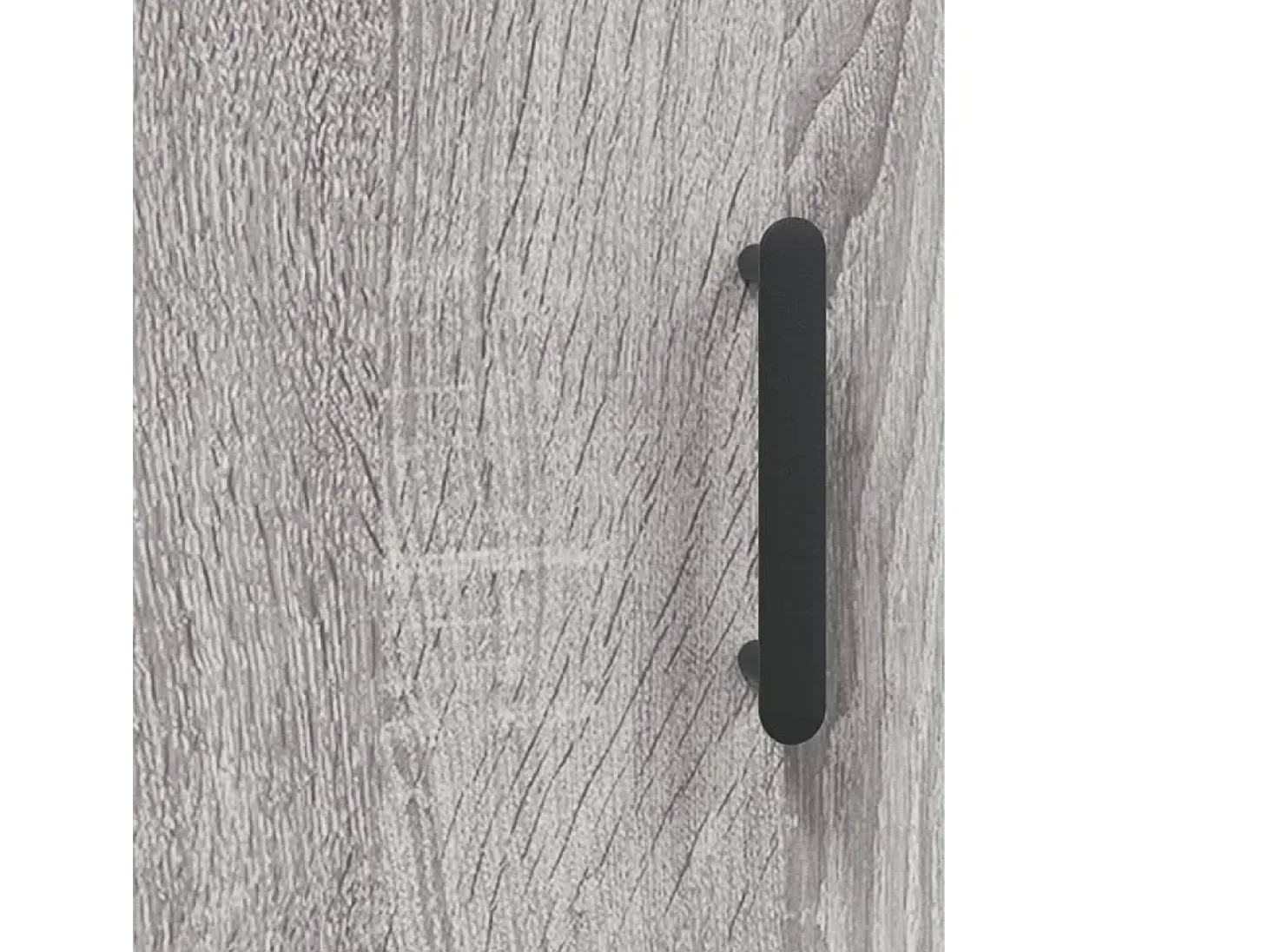 Aparador aparador cómoda armario mueble organizador cocina salón salón alto Sonoma 69,5 x 34 x 180 cm madera contrachapada gris 02_0035540
