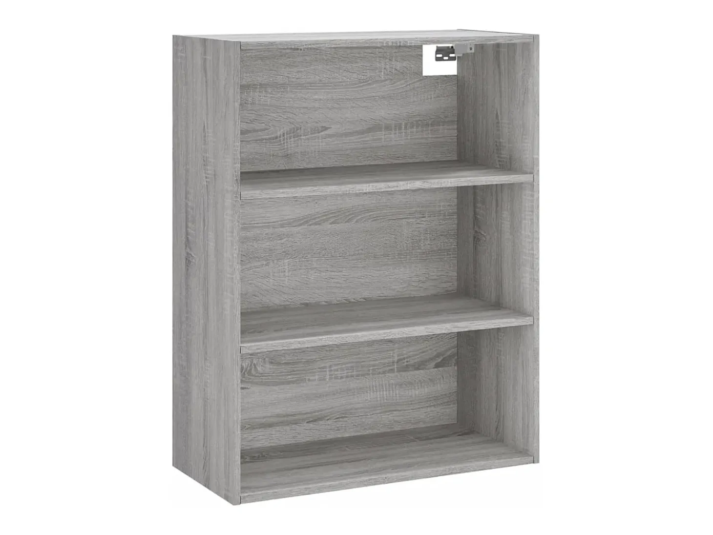 Aparador aparador cómoda armario mueble organizador cocina salón salón alto Sonoma 69,5 x 34 x 180 cm madera contrachapada gris 02_0035604