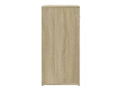 Aparador aparador cómoda mueble almacenaje organizador cocina salón salón Sonoma 79 x 38 x 80 cm madera contrachapada marrón 02_0031712