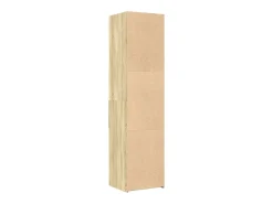 Aparador aparador cómoda mueble almacenaje organizador cocina salón salón alto Sonoma 45 x 42,5 x 185 cm madera contrachapada marrón 02_0034067