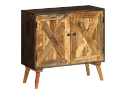 Aparador aparador mueble consola unidad de almacenamiento de madera maciza de mango 85 cm 4402276