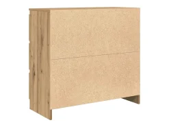 Aparador Artisan Roble 80x35x76 cm Madera de ingeniería