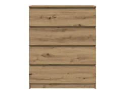 Aparador Artisan Roble 80x35x99 cm Madera de ingeniería