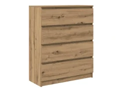 Aparador Artisan Roble 80x35x99 cm Madera de ingeniería