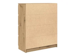 Aparador Artisan Roble 80x35x99 cm Madera de ingeniería