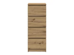 Aparador Artisan Roble 37,5x35x99 cm Madera de ingeniería