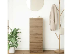 Aparador Artisan Roble 37,5x35x99 cm Madera de ingeniería