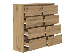Aparador Artisan Roble 100x35x99 cm Madera de ingeniería