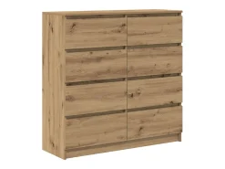 Aparador Artisan Roble 100x35x99 cm Madera de ingeniería
