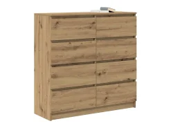 Aparador Artisan Roble 100x35x99 cm Madera de ingeniería