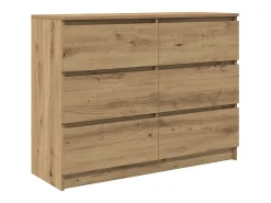 Aparador Artisan Roble 100x35x76 cm Madera de ingeniería
