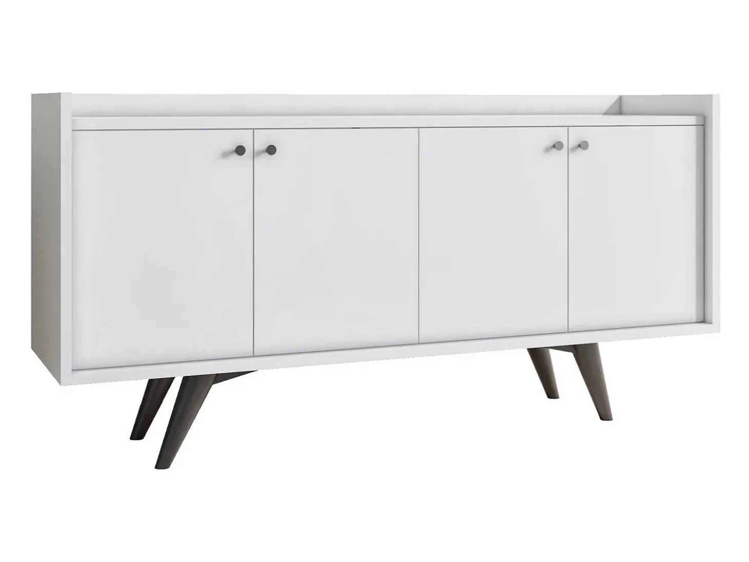 Aparador Bergen Blanco 150x40x75 cm