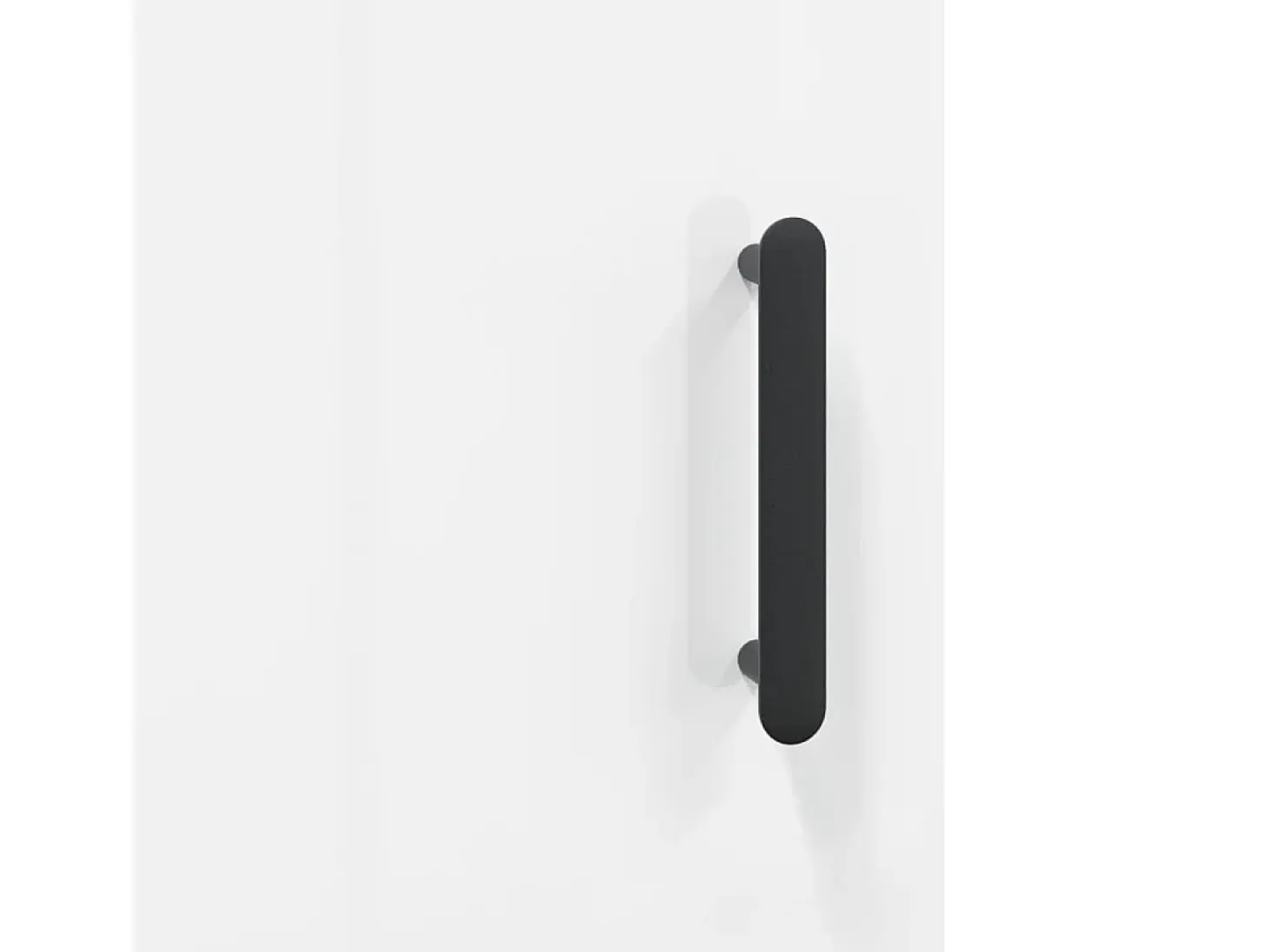 Aparador Blanco brillo 69,5x34x90 cm Madera de ingeniería