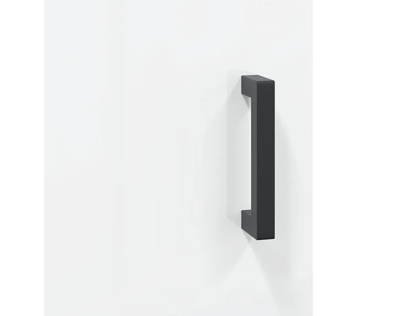 Aparador Blanco brillo 69,5x34x90 cm Madera de ingeniería