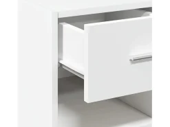 Aparador blanco 45x42,5x93 cm madera contrachapada
