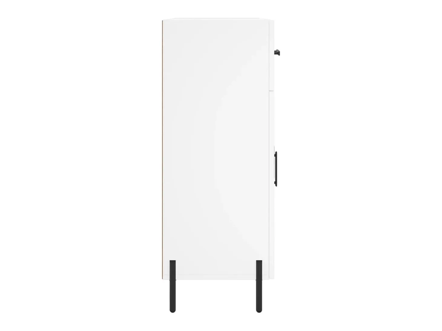 Aparador blanco 69,5x34x90 cm madera de ingeniería