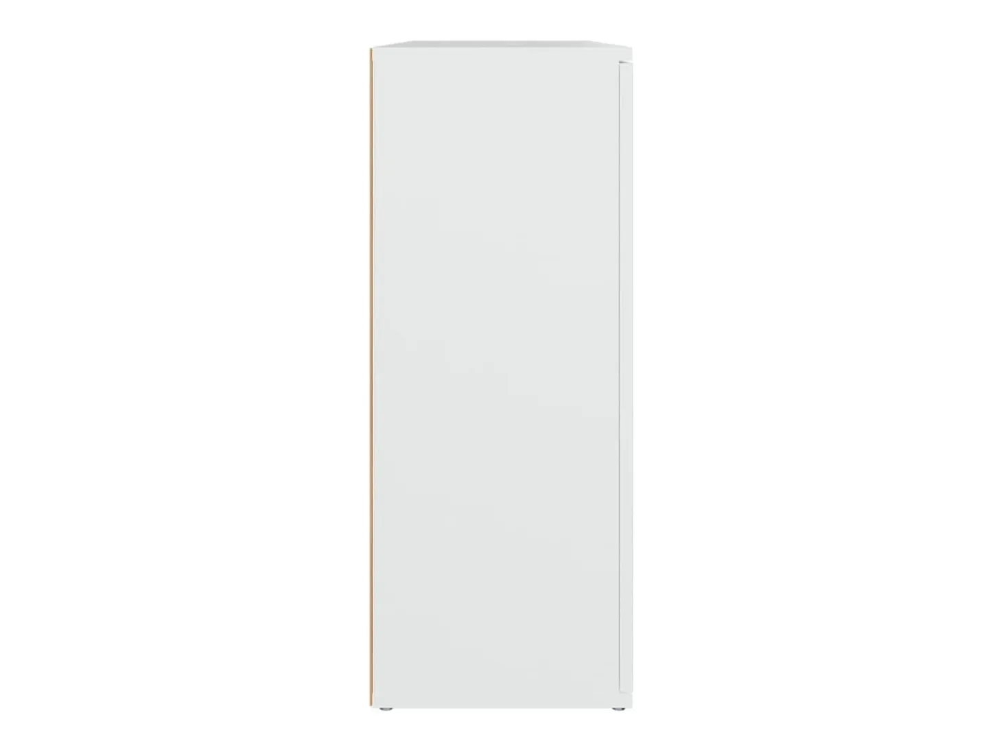 Aparador blanco 91x29,5x75 cm Madera de ingeniería