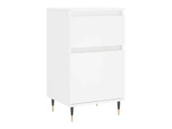 Aparador blanco 40x35x70 cm madera de ingeniería