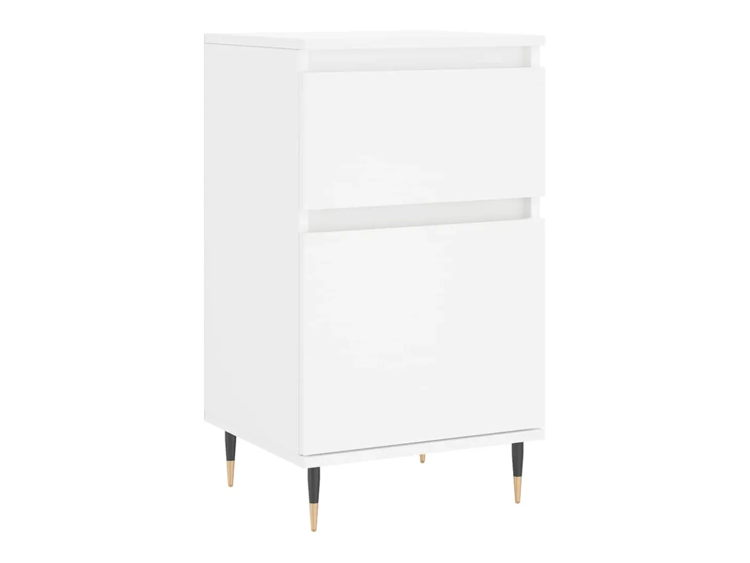 Aparador blanco 40x35x70 cm madera de ingeniería